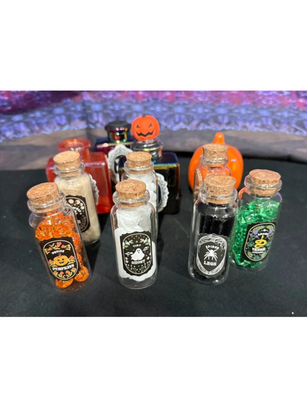 10 Glass Mini Potion Bottles Target Bullseye Playground